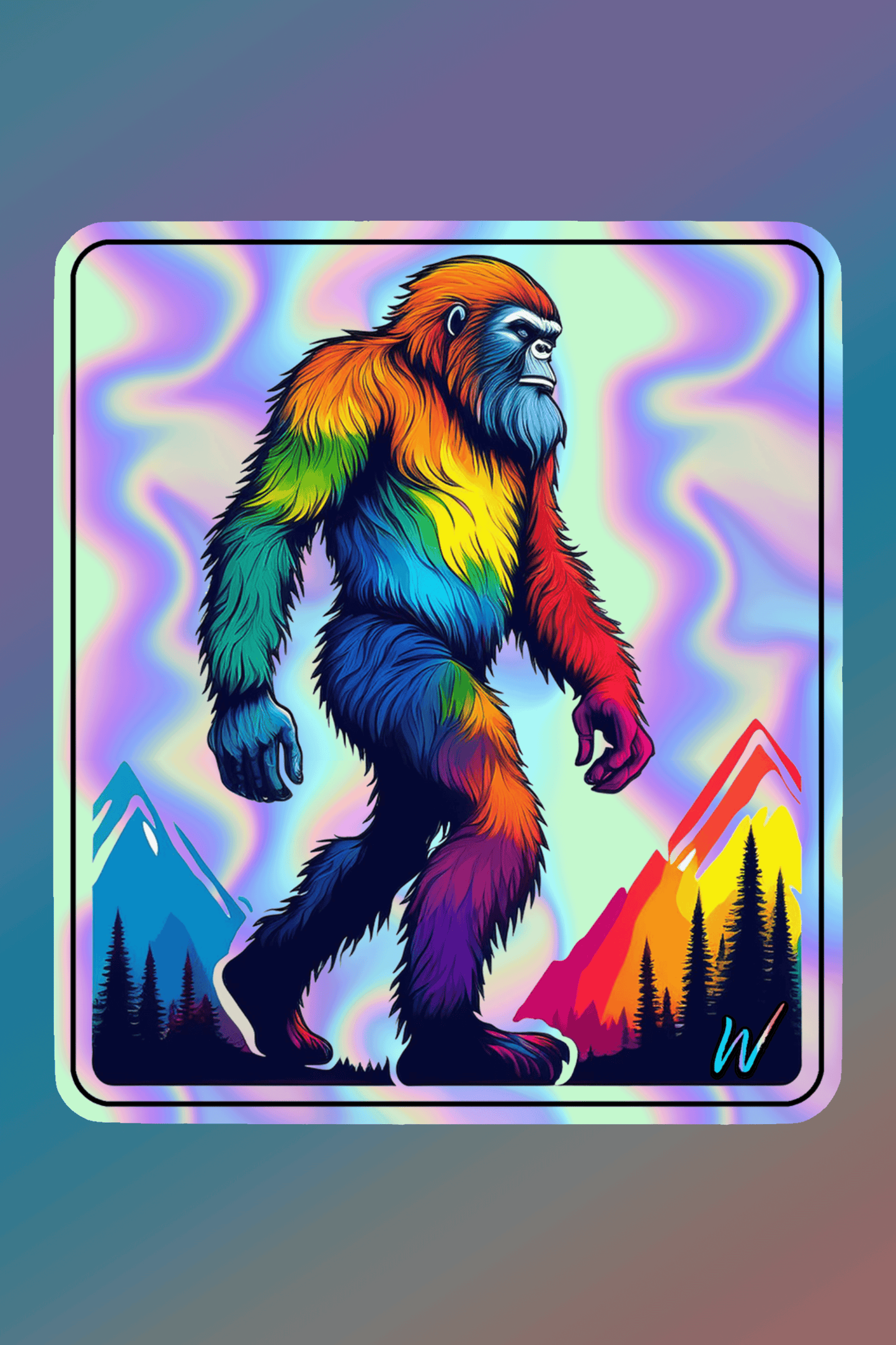 Sasquatch Holographic