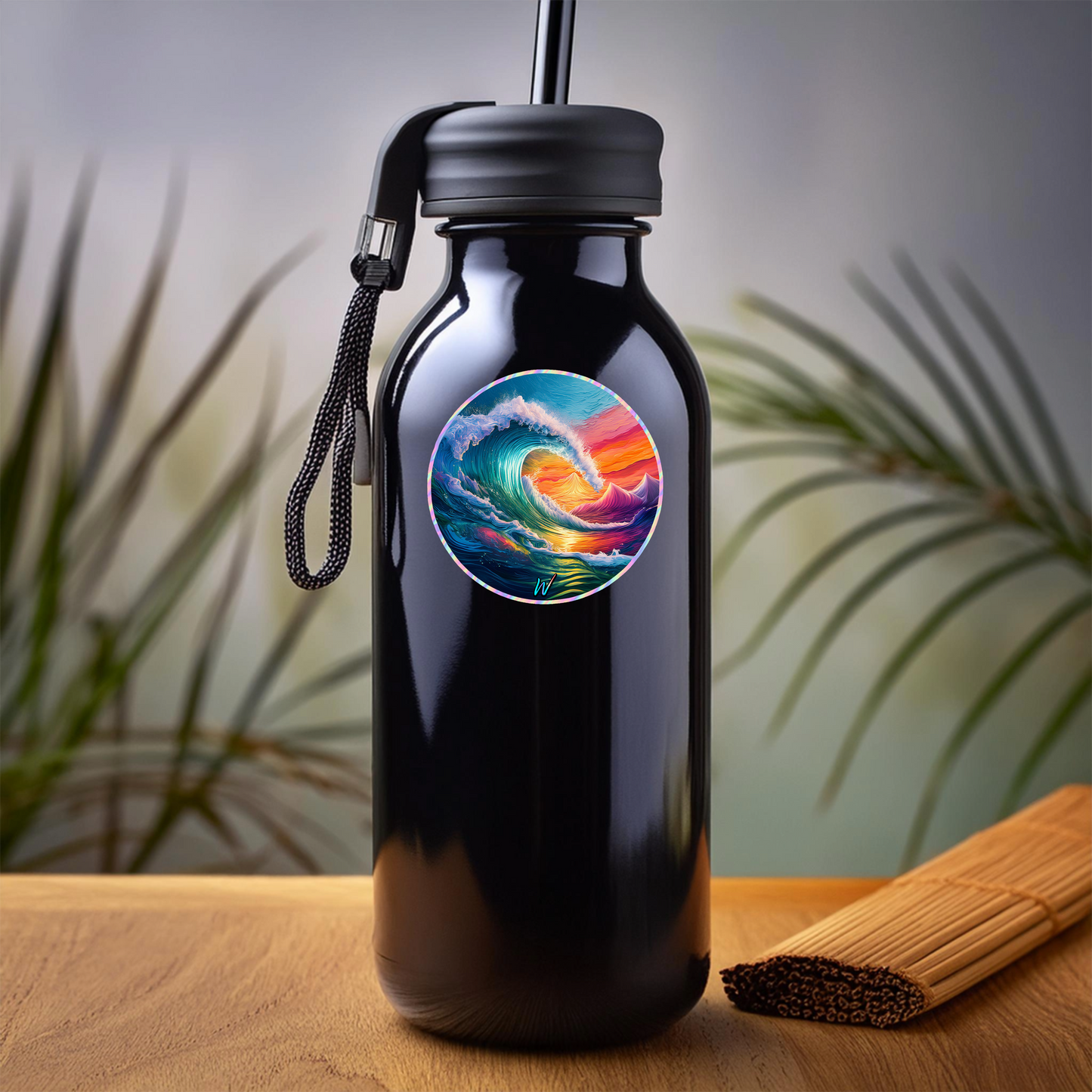 Color Wave Sticker