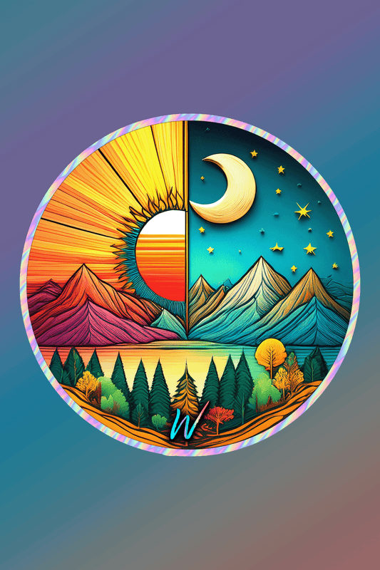 Day and Night Mountains