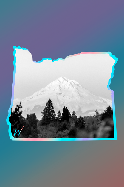 Mountain Sticker