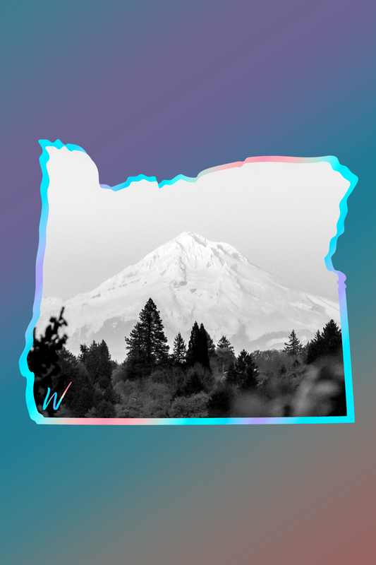 Mountain Sticker