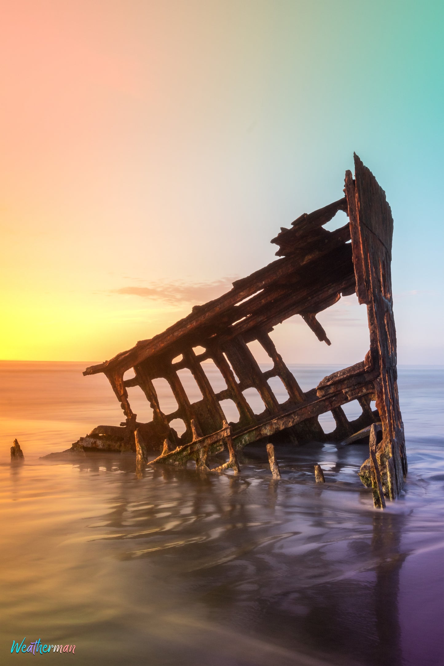 Peter Iredale Shipwreck